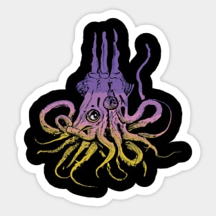 Saltwater Damage Sea Creature Sticker